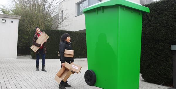 70% DOS europeus estão a ficar sem espaço nos seus content de reciclagem